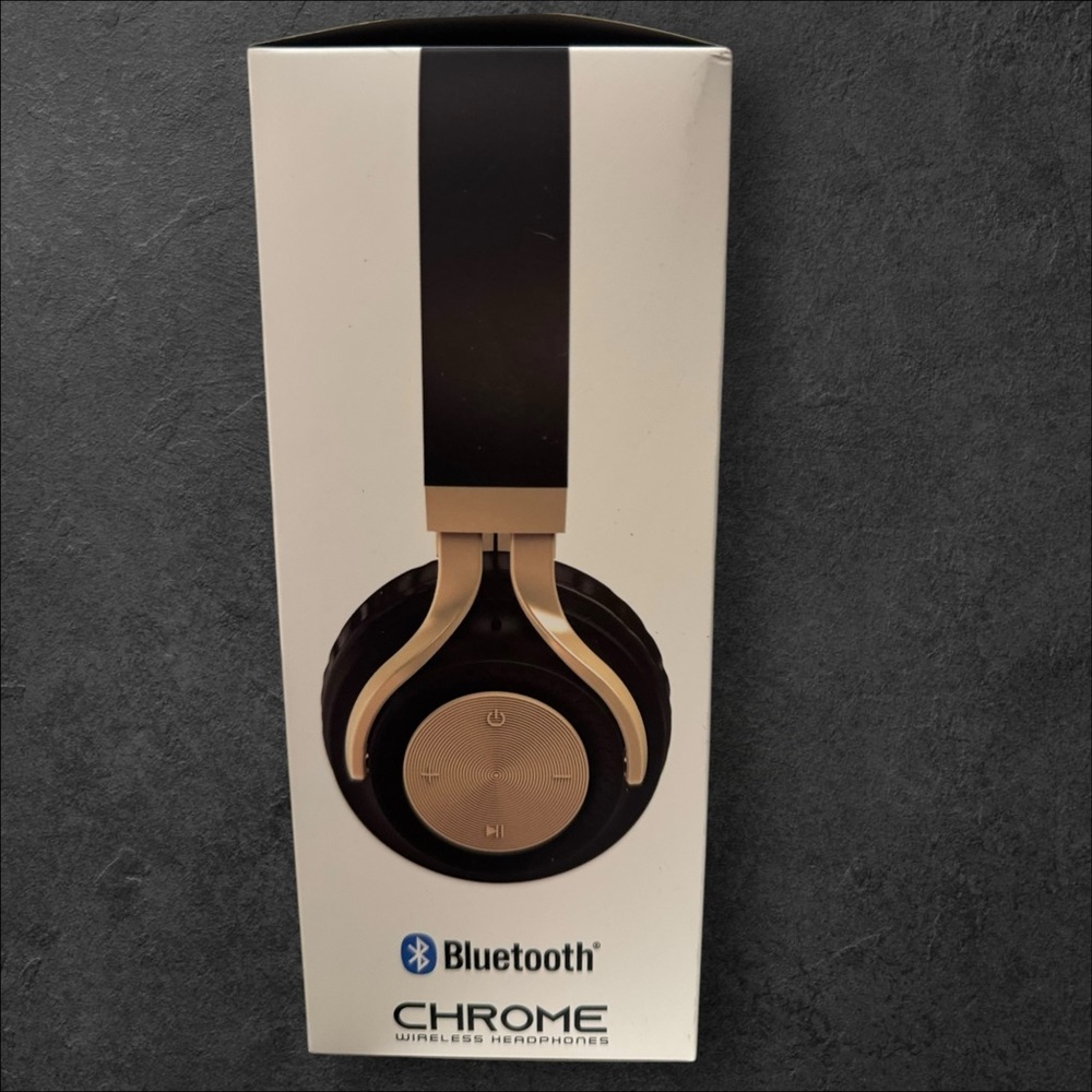 Bass Jaxx Black Wireless Bluetooth Headphones - Picture 5 of 5